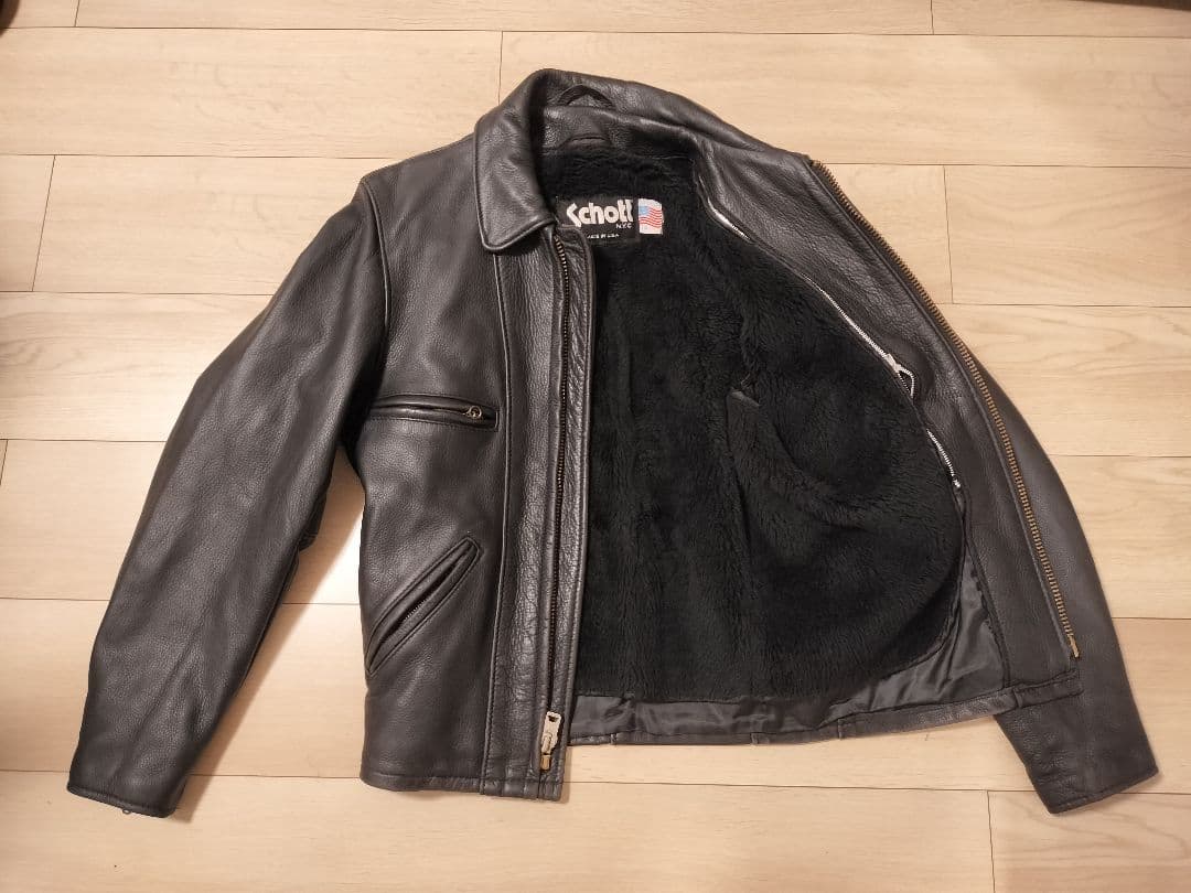 Schott 680 シングルライダースジャケット