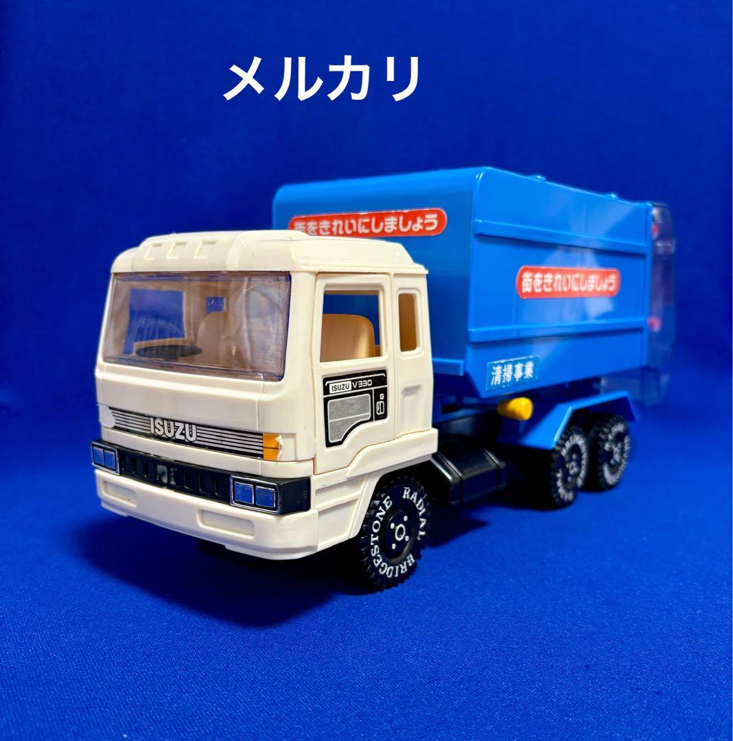 ★廃版　ダイヤのゴミ収集車　寺井商店　清掃車　東京都　日本製　フリクション　美品
