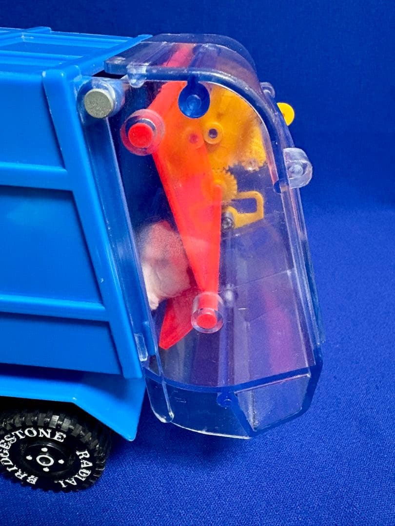 ★廃版　ダイヤのゴミ収集車　寺井商店　清掃車　東京都　日本製　フリクション　美品