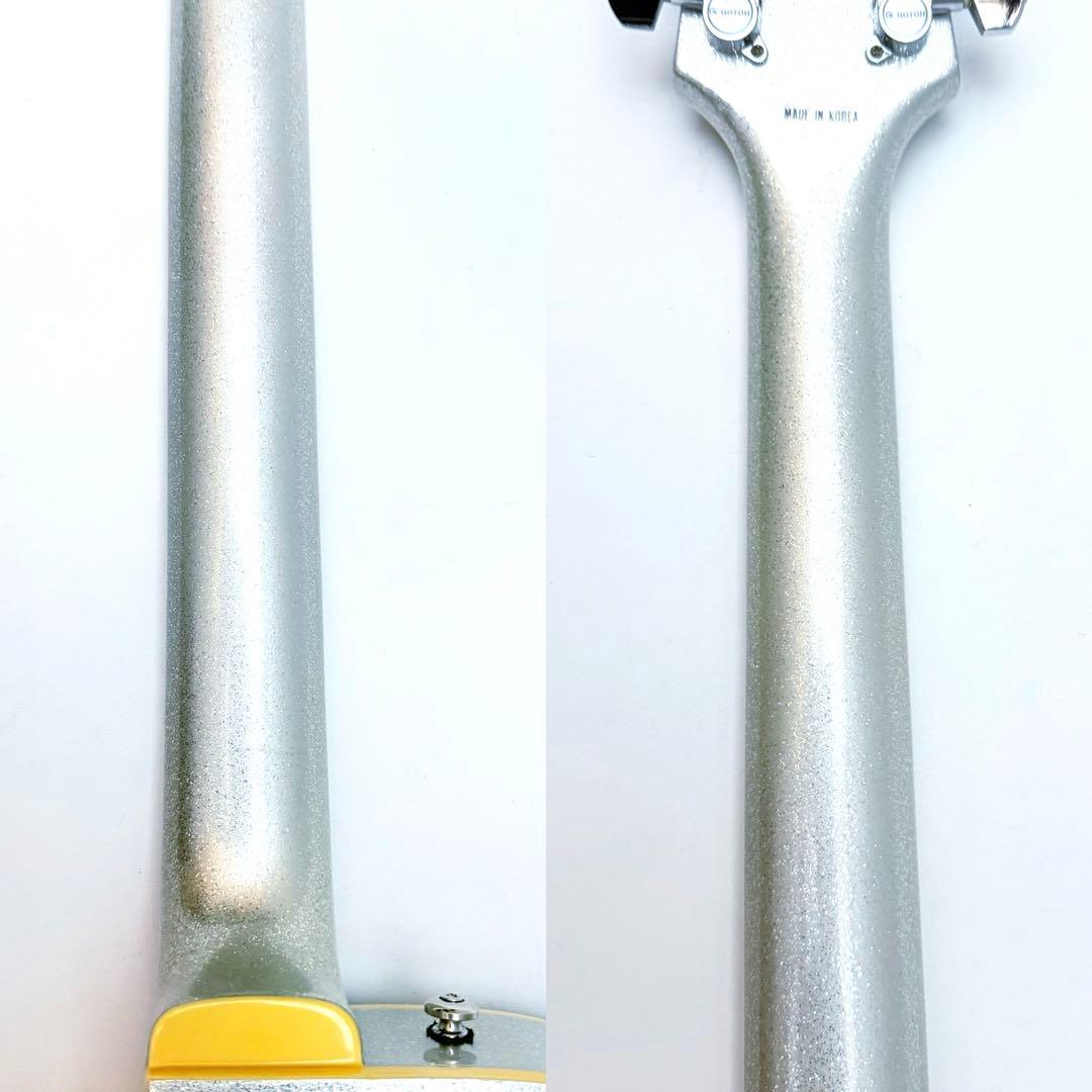 【極美品】Aria FA80-SP シルバースパークル フルアコ エレキギター