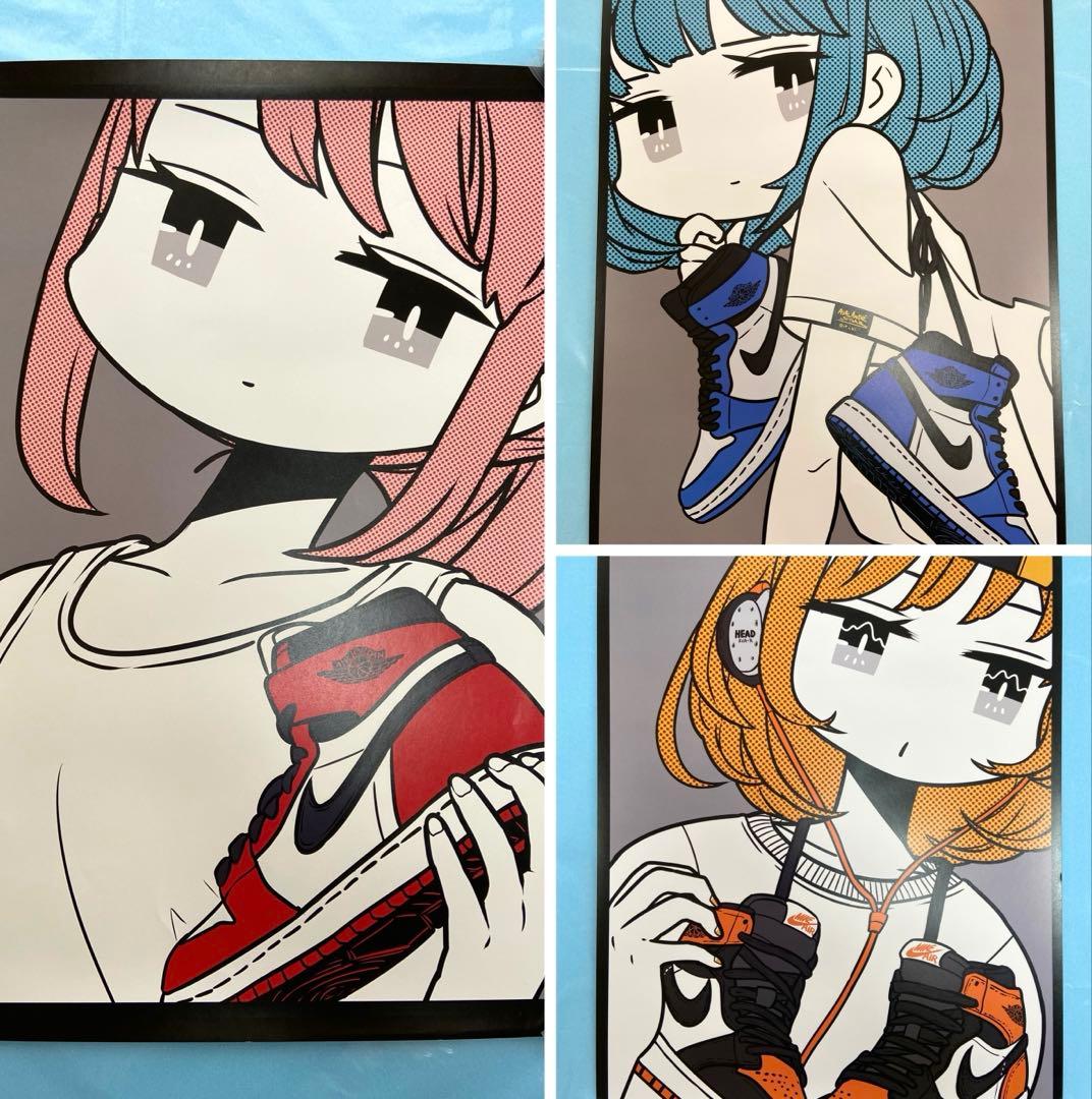 U井T吾 AIR JORDAN 1 ポスター 3枚セット artrA