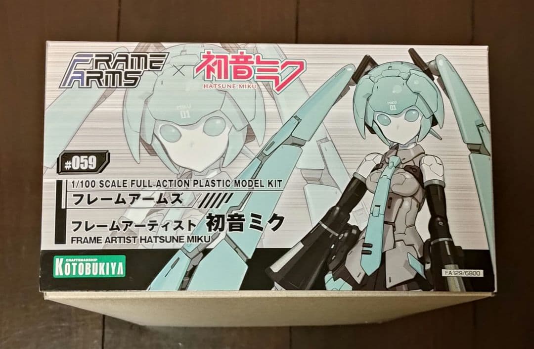 コトブキヤ フレームアームズ 1/100 フレームアーティスト 初音ミク