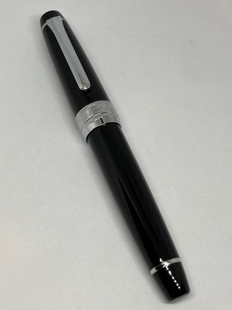 Sailor 万年筆 KOP 銀/黒 FP king profe 21K