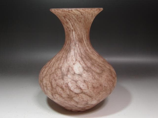 ☆　藤田喬平　手吹ガラス花瓶　美しい品です☆y243