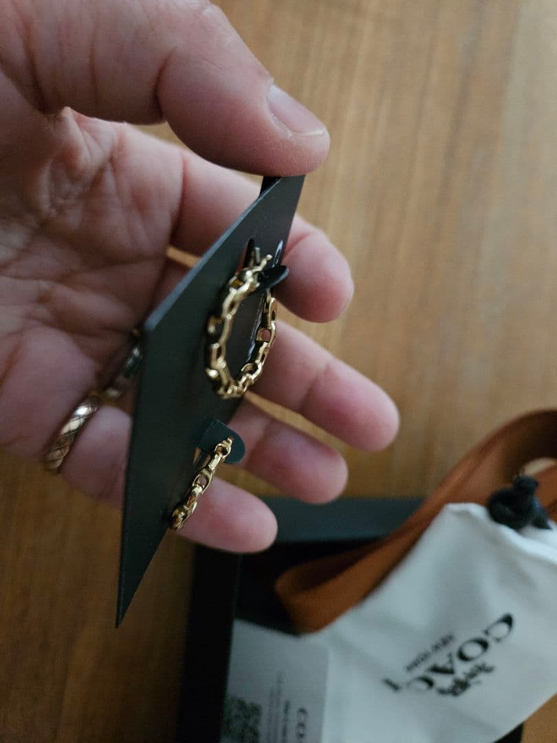 COACH コーチ ピアス シグネチャー