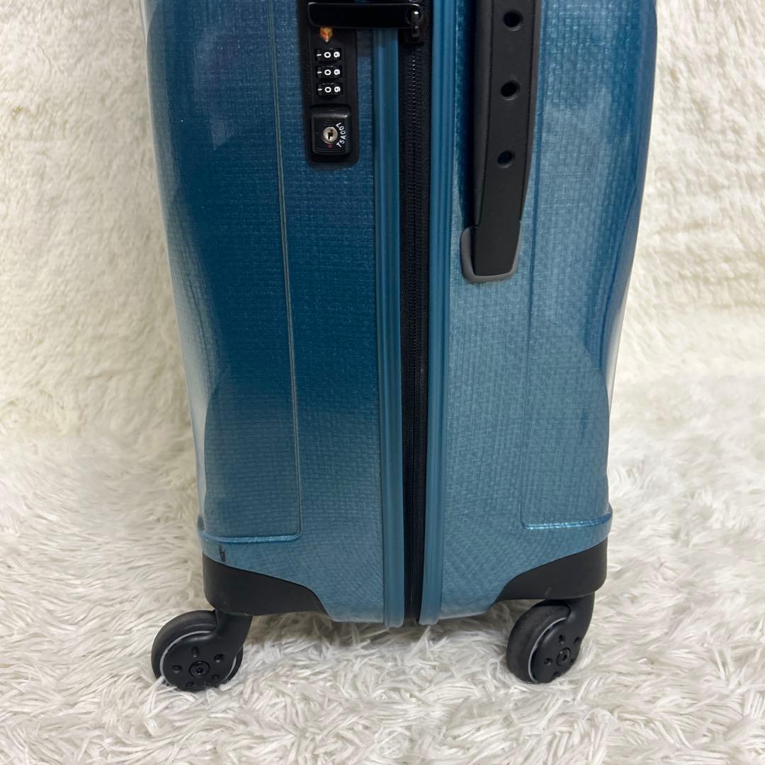 【美品】サムソナイト コスモライト スピナー エメラルドグリーン　68l