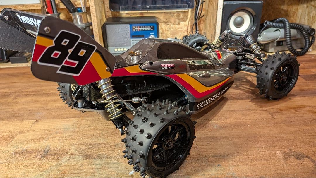 未走行　タミヤイグレス　タイタニウムグレー2液ウレタン塗装