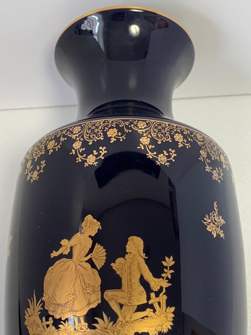 《美品》《送料無料》⭐︎LIMOGES CASTEL フランス製　22金　花瓶♪⭐︎