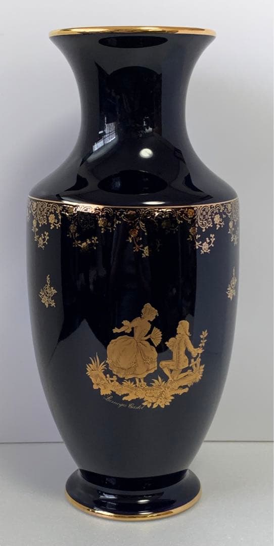 《美品》《送料無料》⭐︎LIMOGES CASTEL フランス製　22金　花瓶♪⭐︎