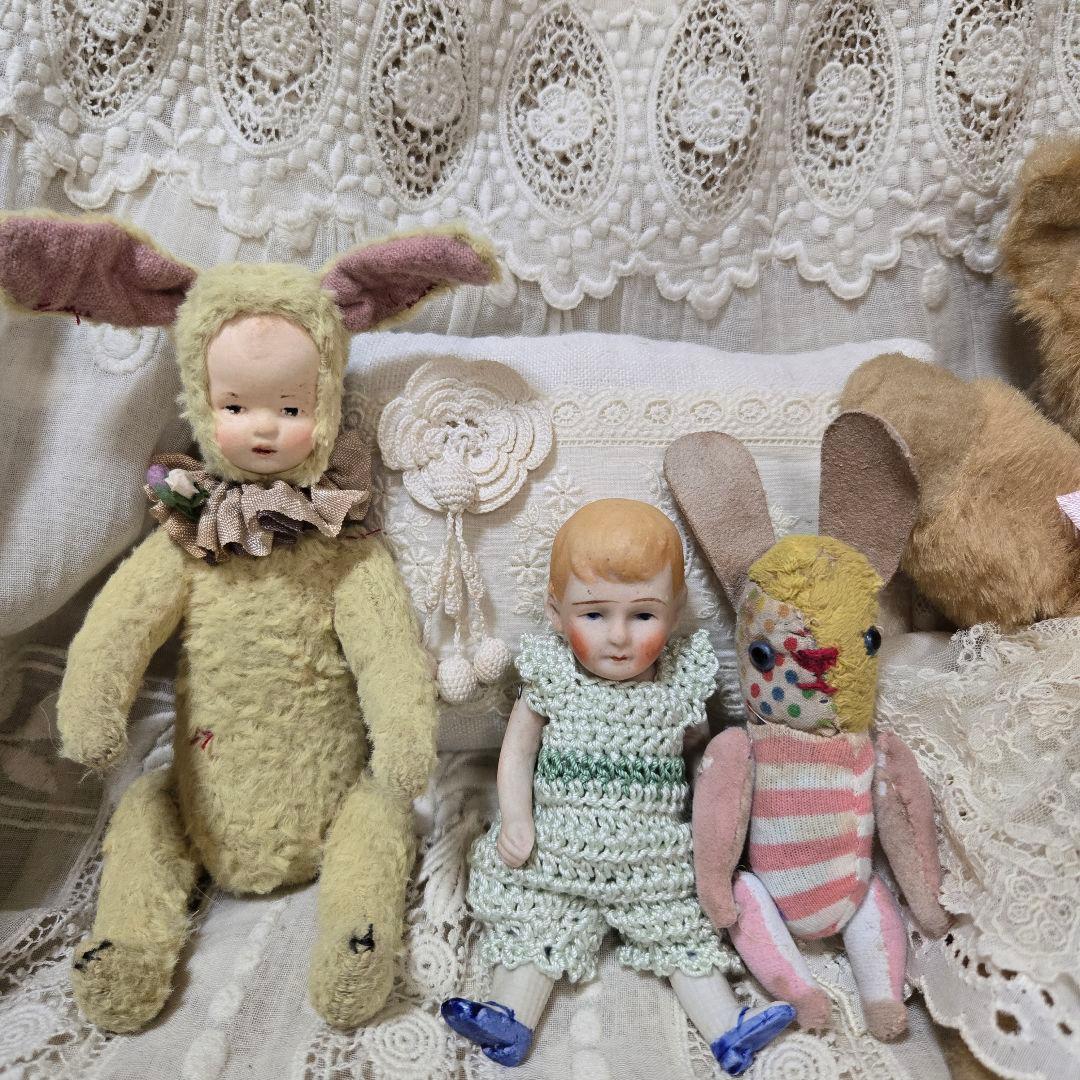 アンティーク ビスクドール ミニョネット