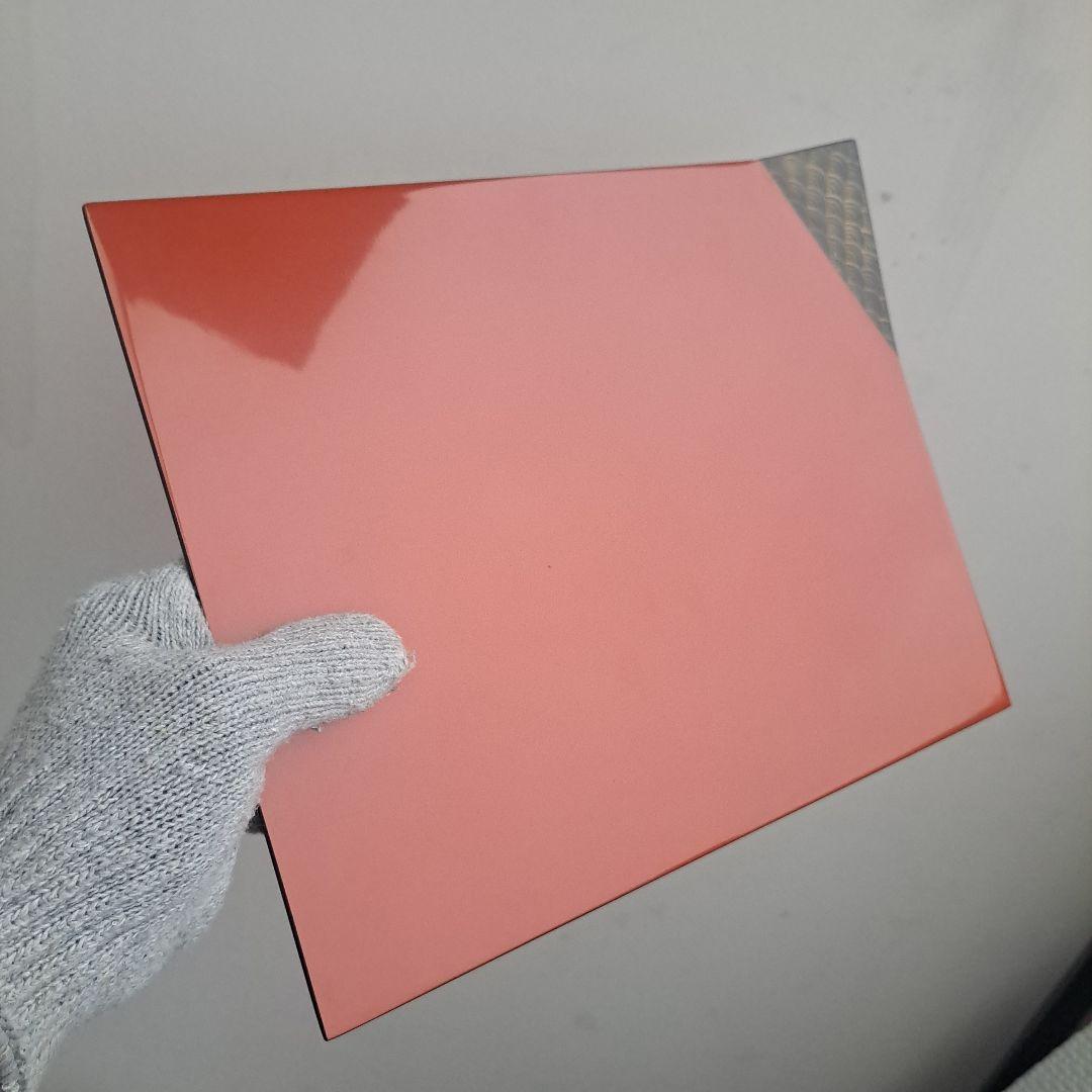 【輪島塗　折敷膳×5客】布着本堅地 鏡面仕上げ　青海波蒔絵　未使用品