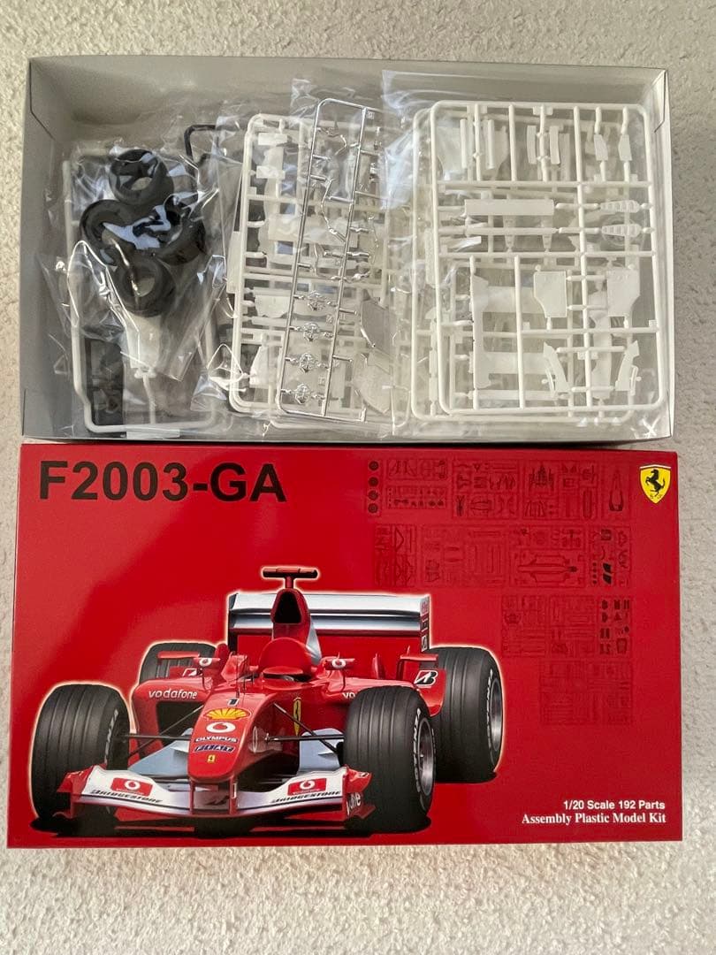 タミヤF60 フジミF2007&F2003GA&F248F1