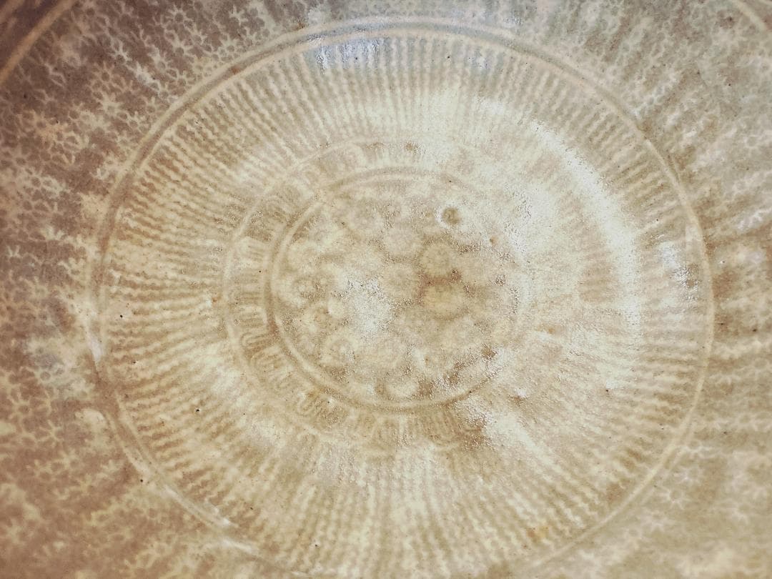 【希少】李朝 高麗焼 三島 菓子鉢 【時代】