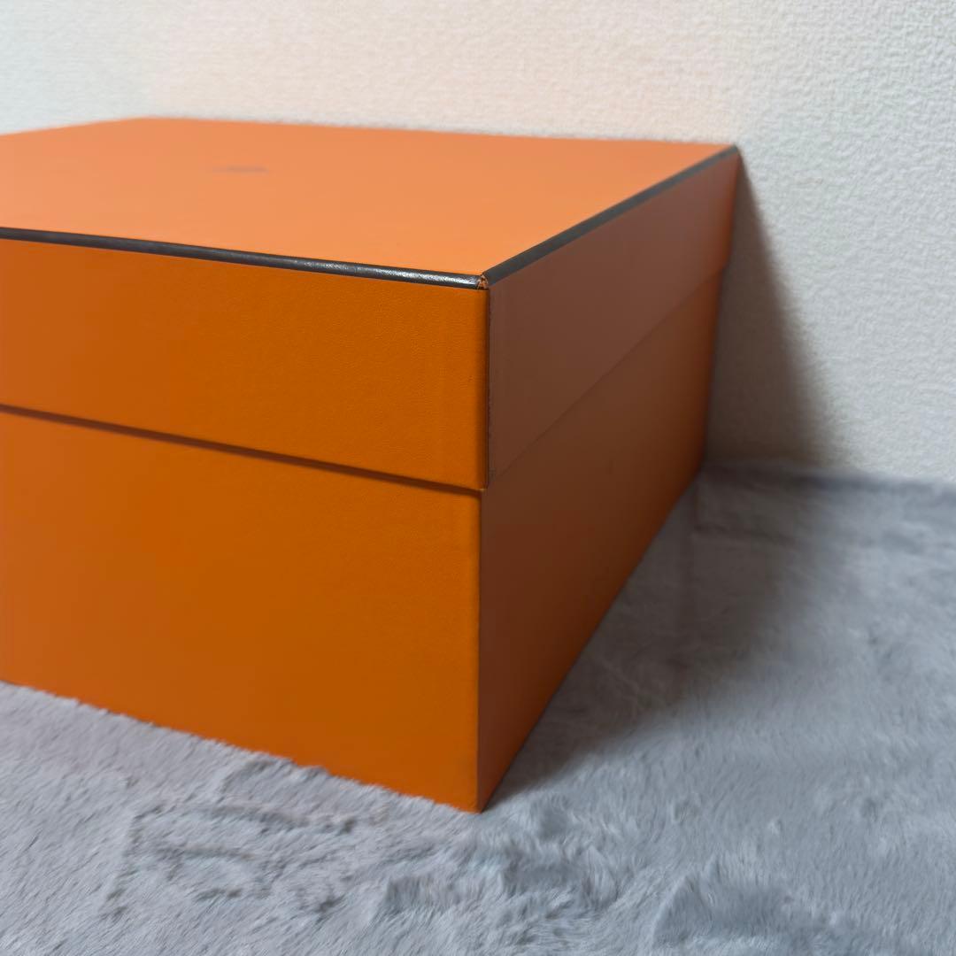 【美品】HERMES エルメス　バーキン25 空箱　保護用包み紙付き　深い