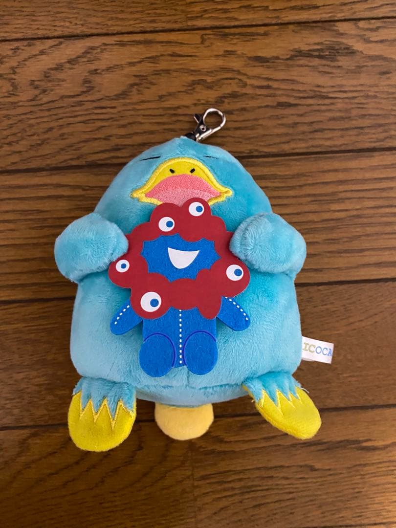 k*7様 ★ストラップ付き　万博記念ICOCA＋ぬいぐるみパスケース　イコカ　ミ