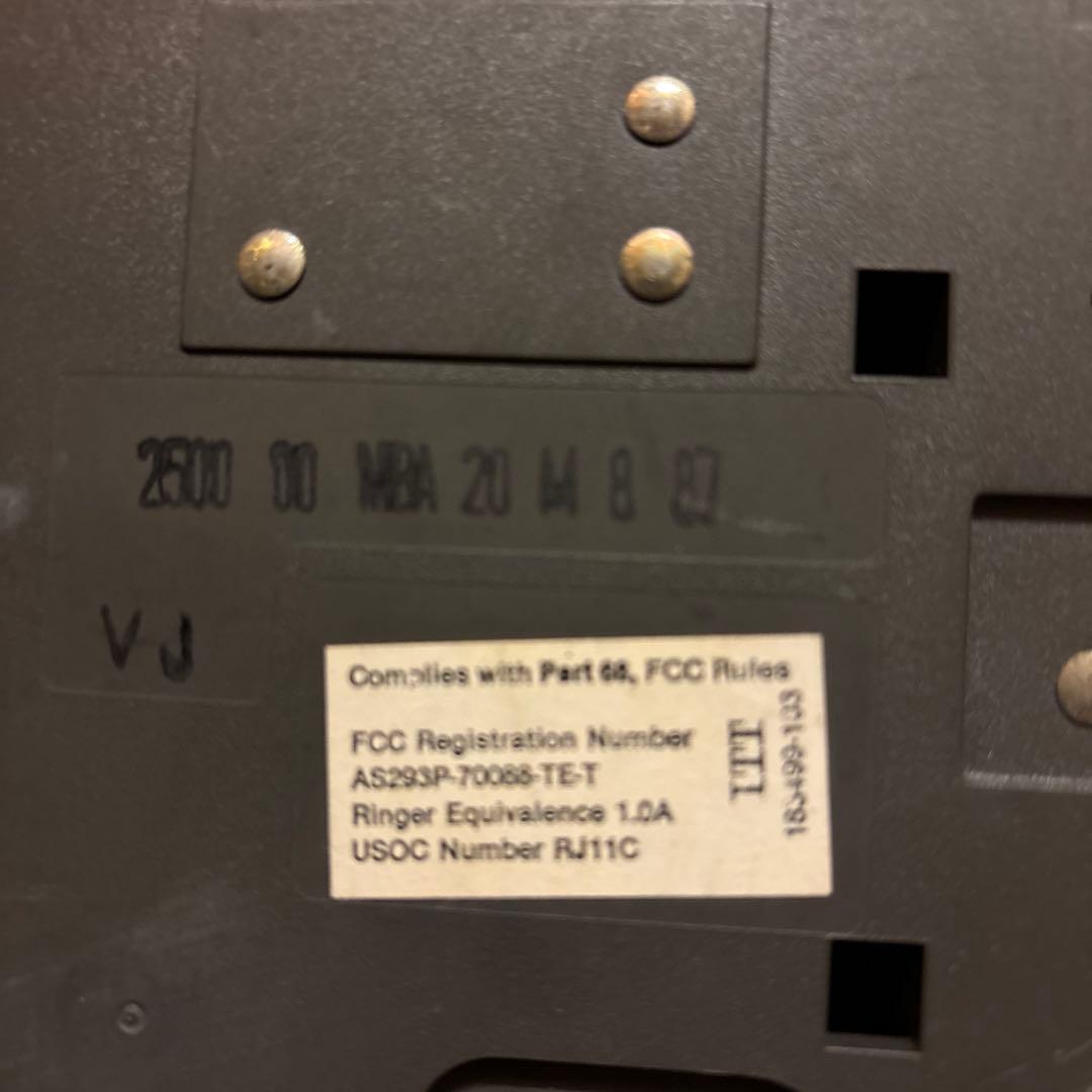 USA VINTAGE プッシュフォン　当時物　ジャンク扱い