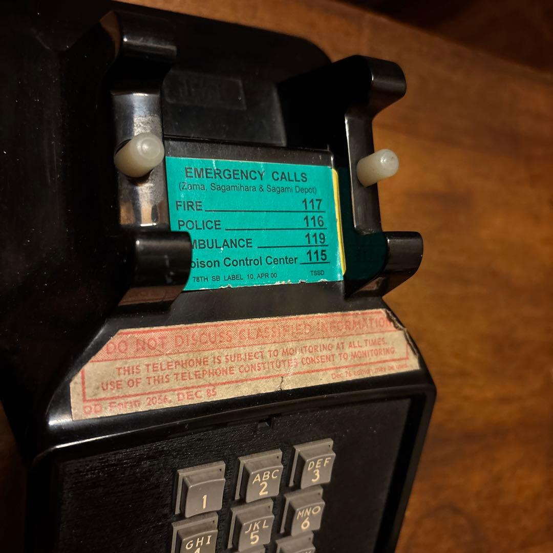 USA VINTAGE プッシュフォン　当時物　ジャンク扱い