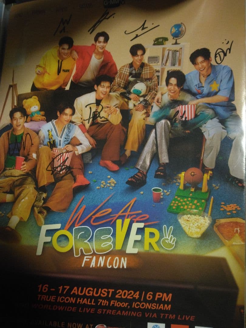 We Are Forever Fancon　サイン入　ポスター