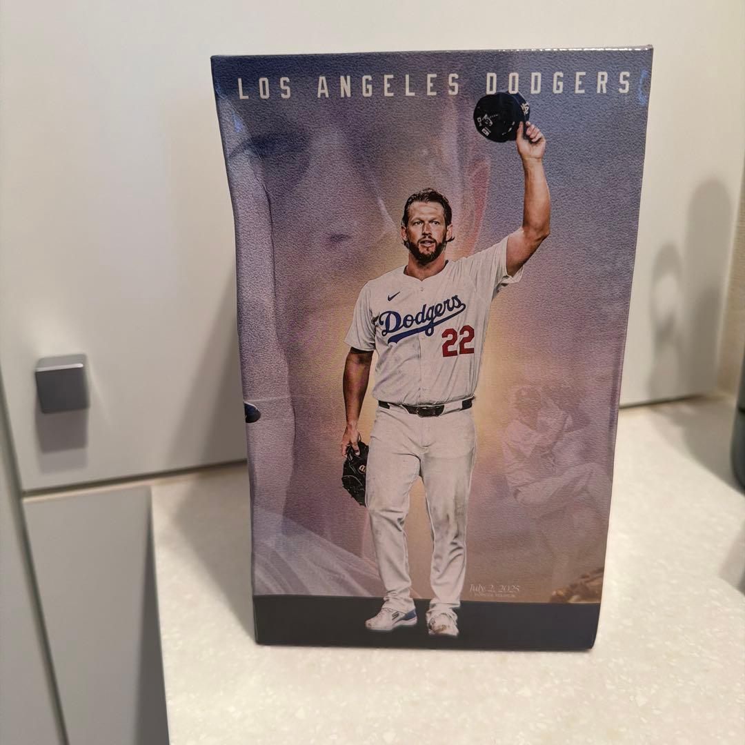 ロサンゼルス・ドジャース クレイトン・カーショー 3000奪三振記念ボブルヘッド