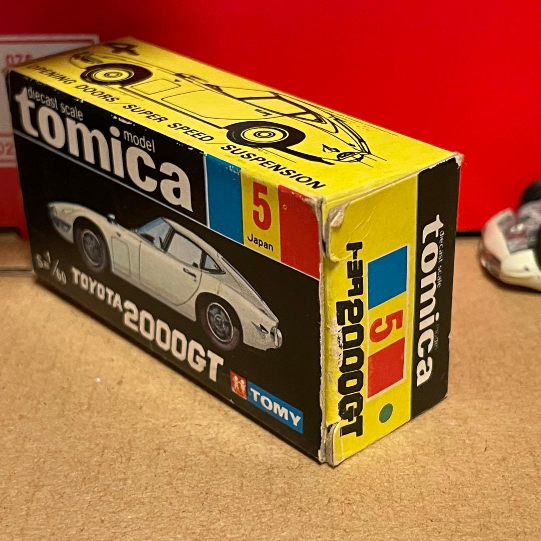 専用　黒箱トミカ トヨタ2000GT 当時物　日本製　色指定　1Aホイール
