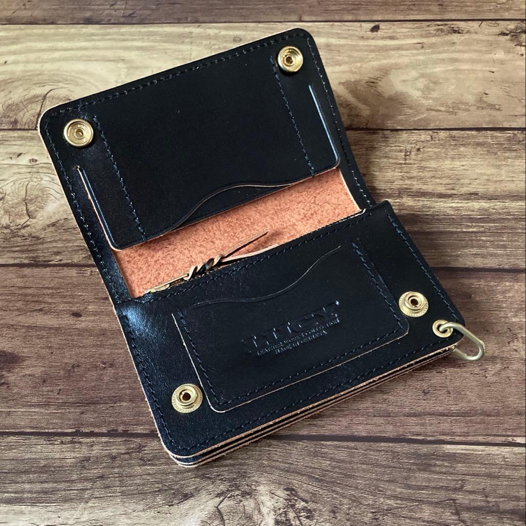 【Misaki483mm】トラッカーウォレット150【お札を折らずに収納】