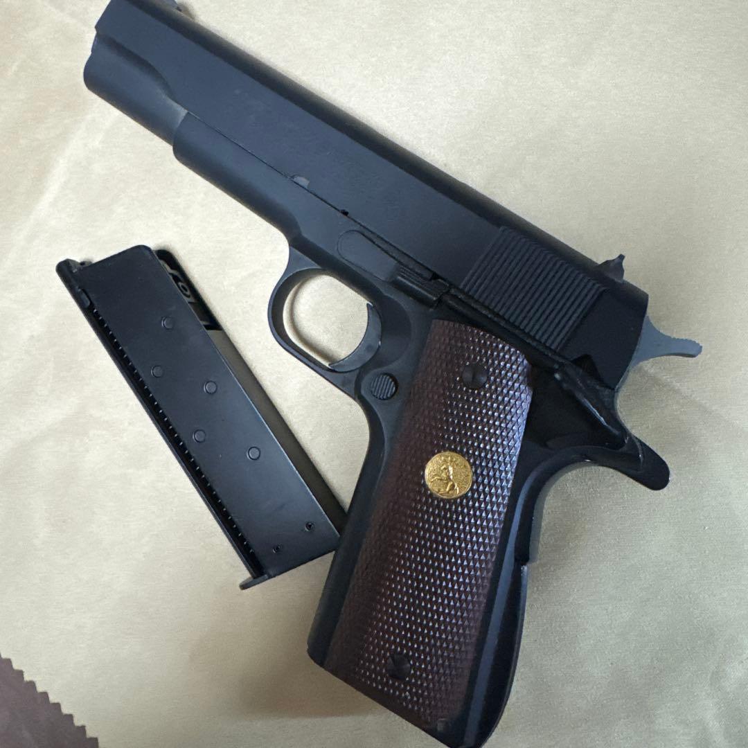 コルトガバメント エアガン ブラック