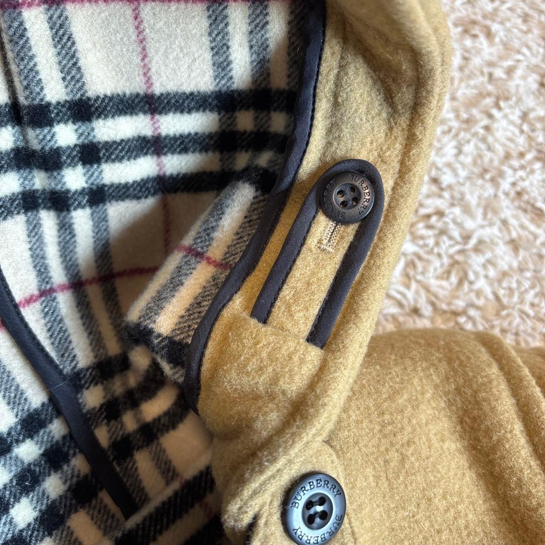 Burberry バーバリー　ノバチェック　ダッフルコート　100サイズ　キッズ