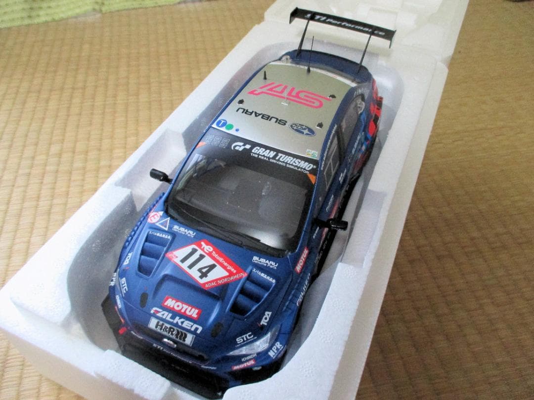 京商 1/18 スバル WRX STI NBR CHALLENGE 2022年