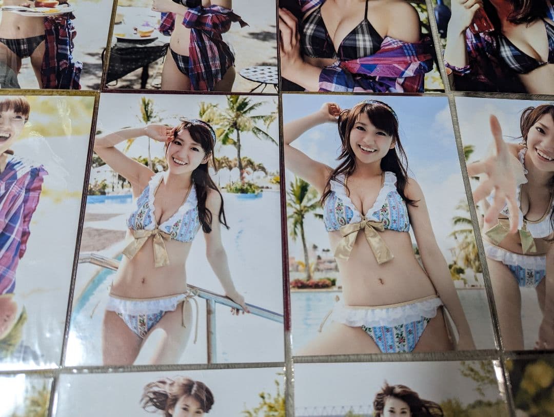 貴重 非売品 美品 オフショット 生写真 無修正 70枚 大島優子③