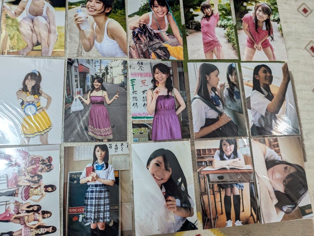 貴重 非売品 美品 オフショット 生写真 無修正 70枚 大島優子③