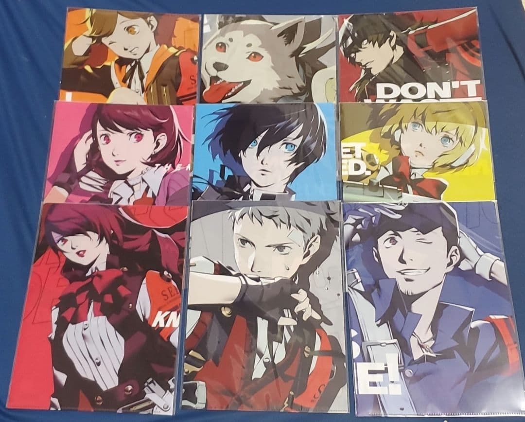 ペルソナ3 リロード クリアファイル 全種類セット コンプリート