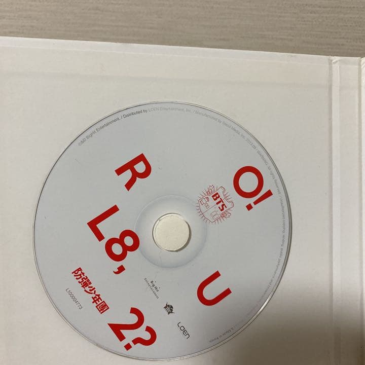 BTSアルバム　サイン入り