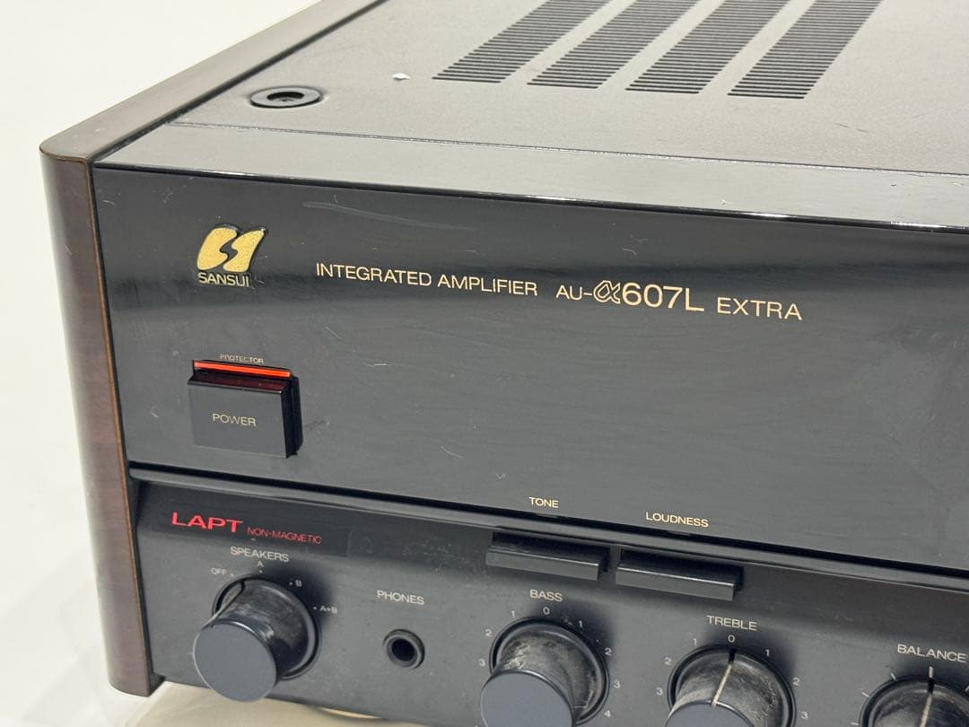 SANSUI AU-607L EXTRA プリメインアンプ　難あり