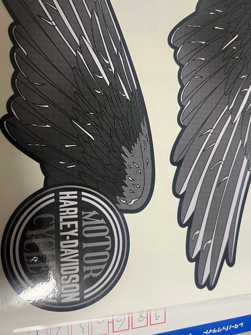 【激レア新品】レプリカタンクデカールハーレーウィング ステッカーカスタム