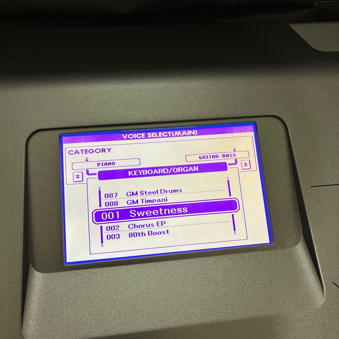 完動品！！ケース付き！YAMAHA MM6 シンセサイザー