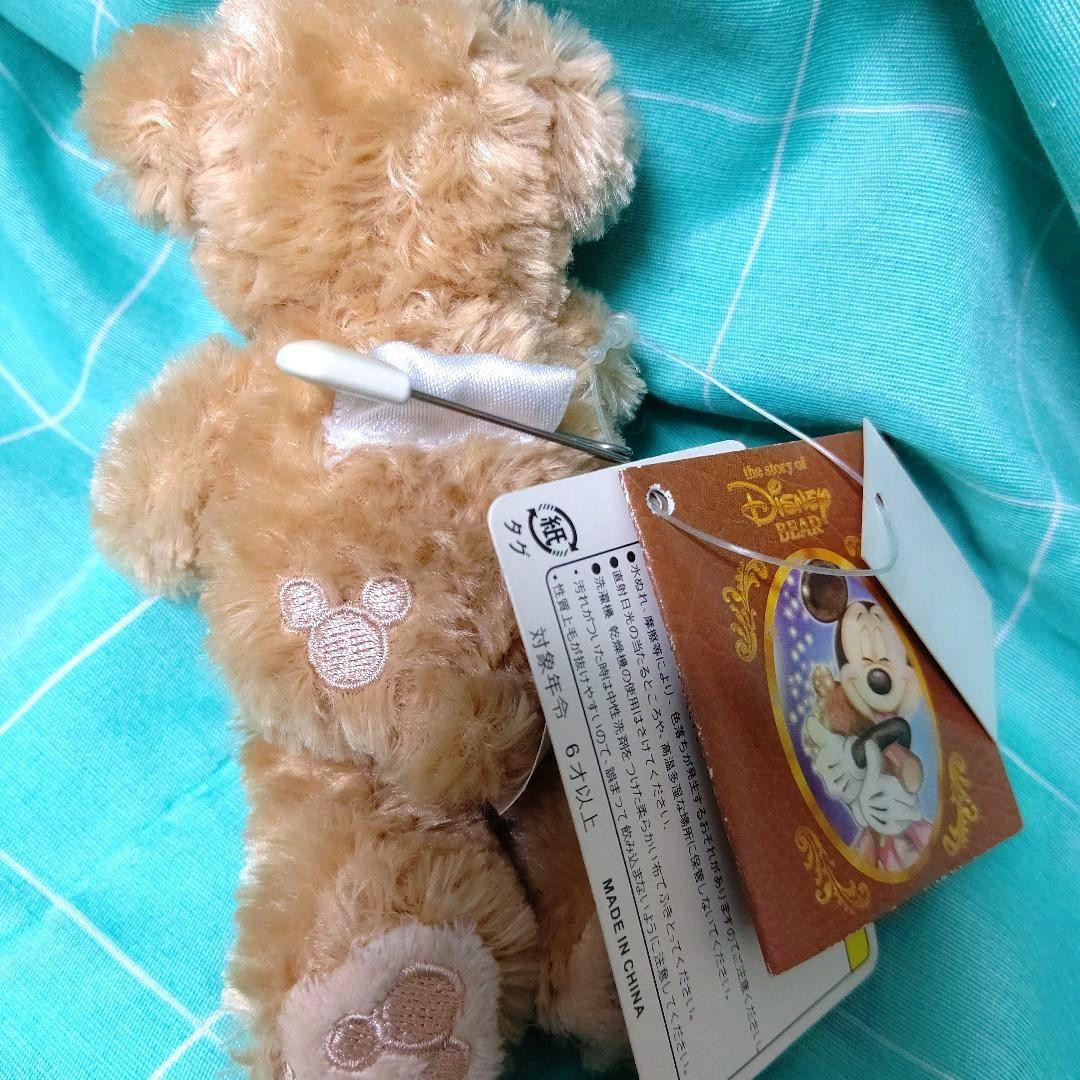 値下★ 2005年★ディズニー ハグミー ダッフィー ぬいぐるみバッチ 未使用