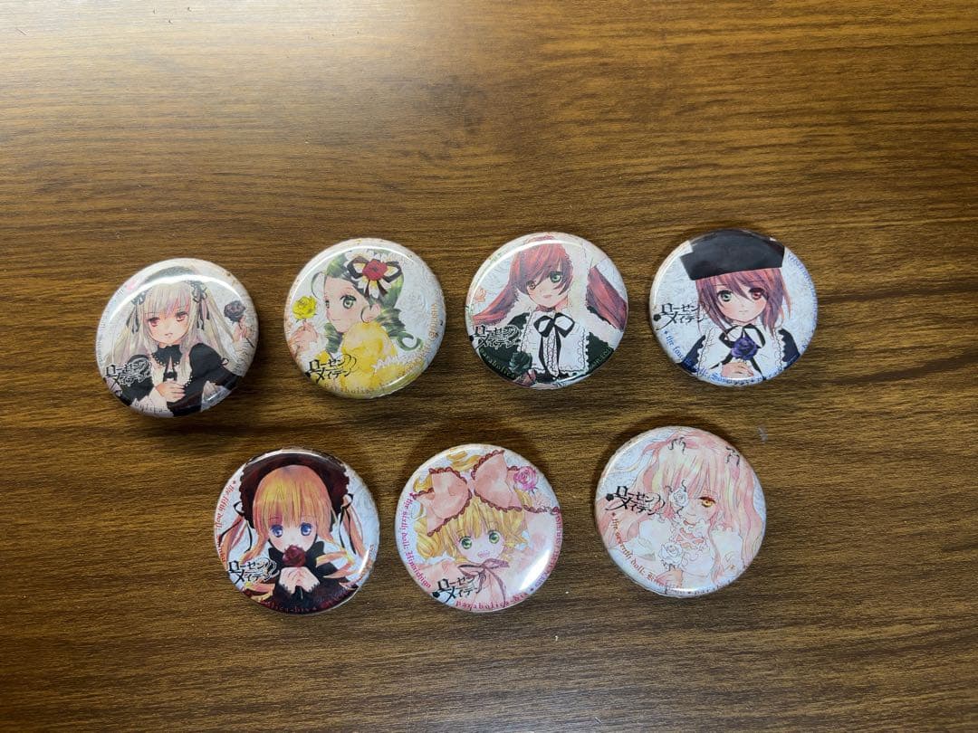 ローゼンメイデン 缶バッジ