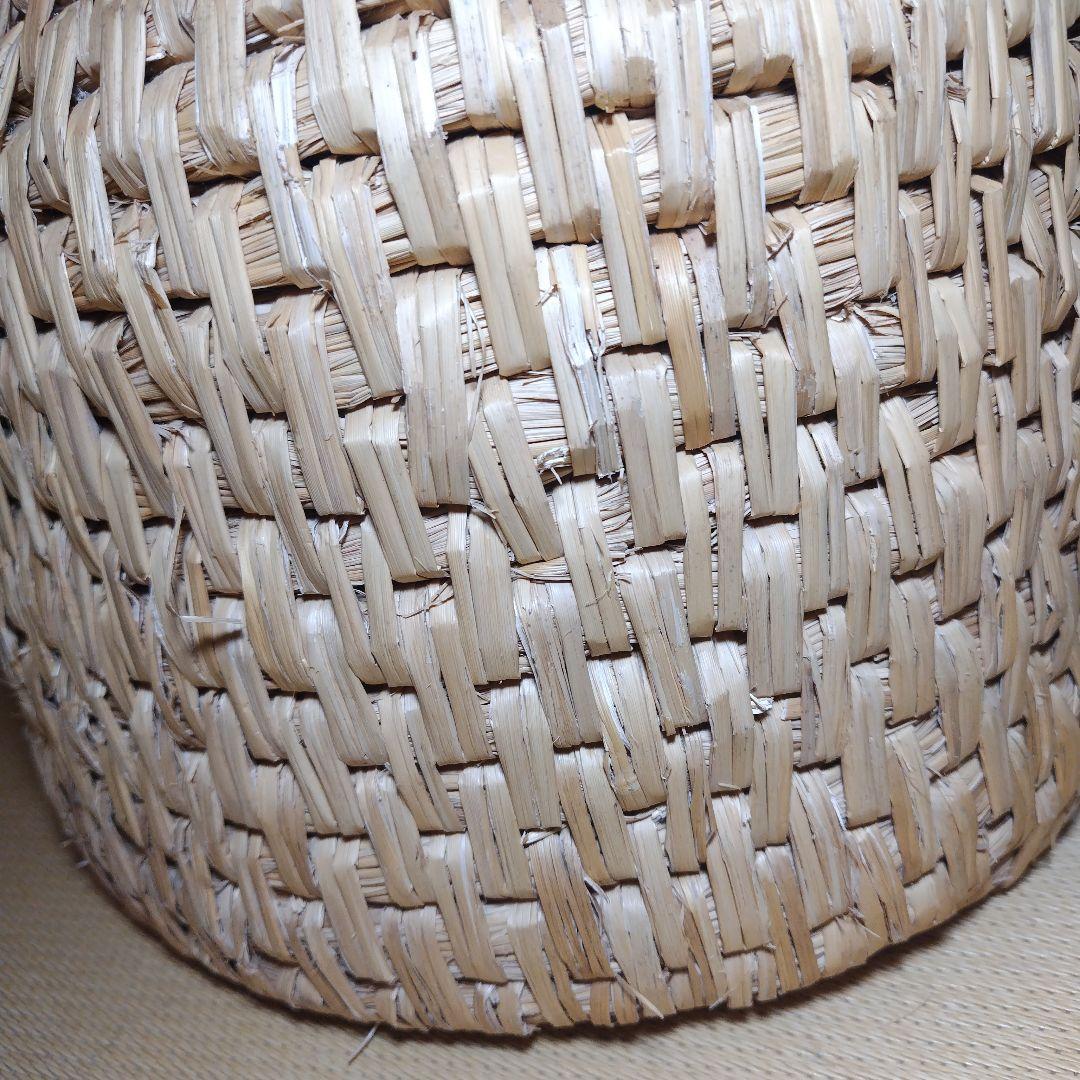 【即購入OK】猫ちぐら　稲わら製品　猫用ベッド