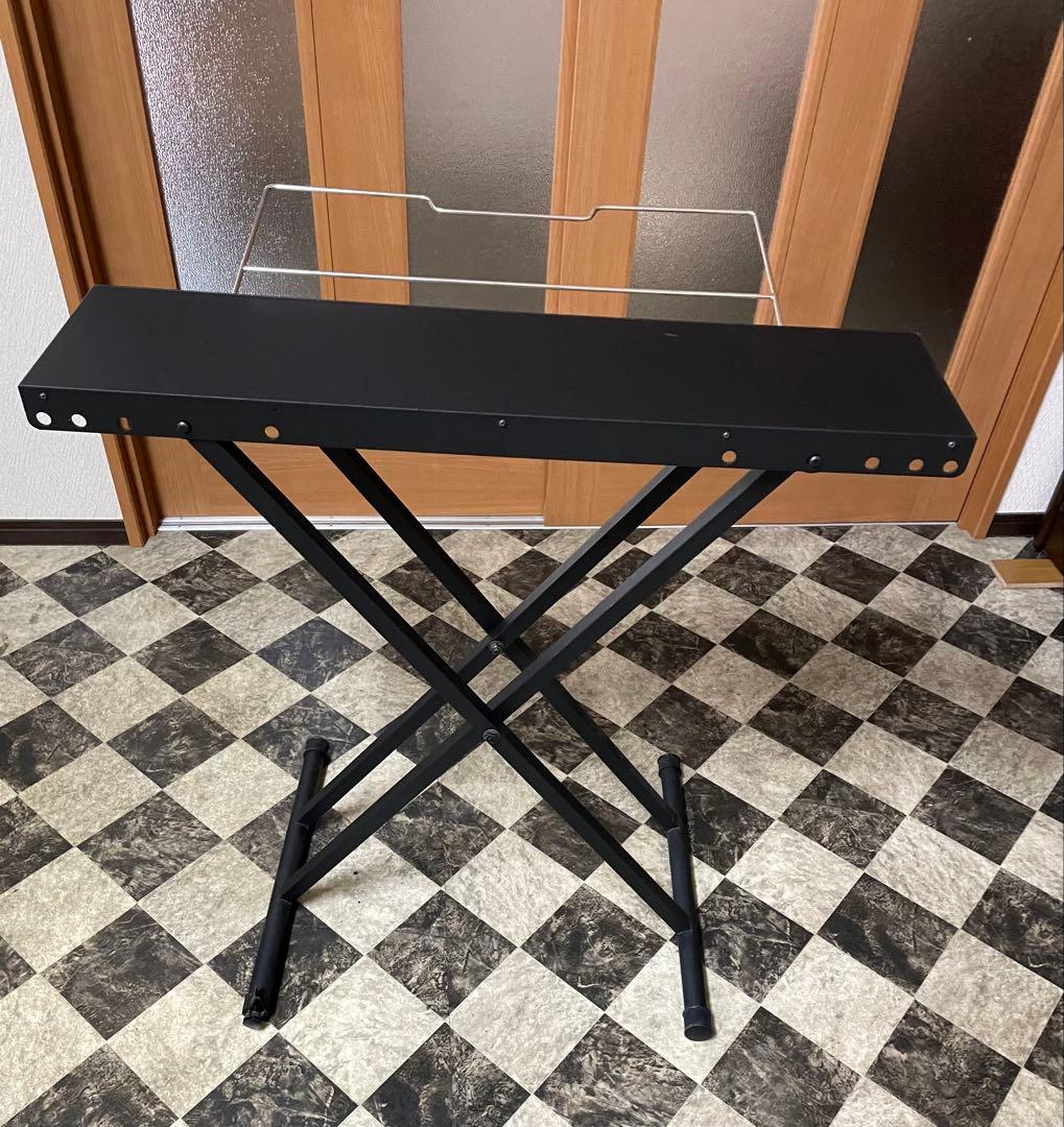 黒い折りたたみ式大正琴ヴィオリラスタンド