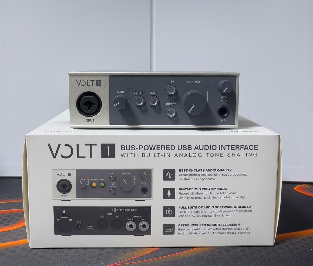 UAD Volt 1 USBオーディオインターフェイス 国内正規品 超美品