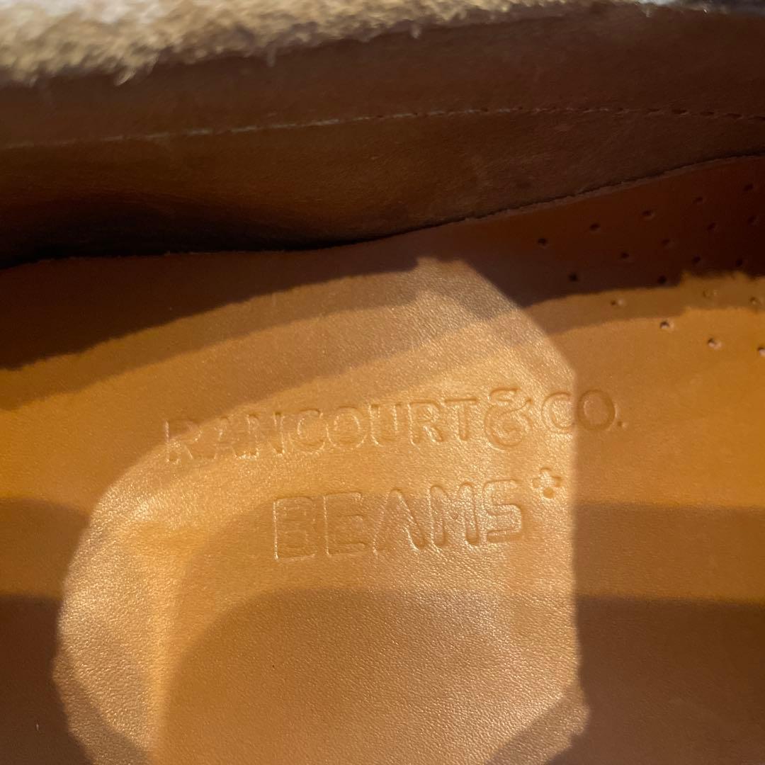 ランコート　ビームスプラス別注　レンジャーモカシン　パラブーツ　GHBASS