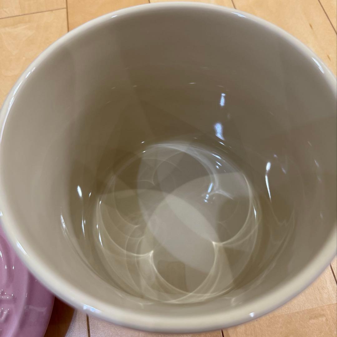 ル・クルーゼ　犬用フードコンテナ　スコップセット