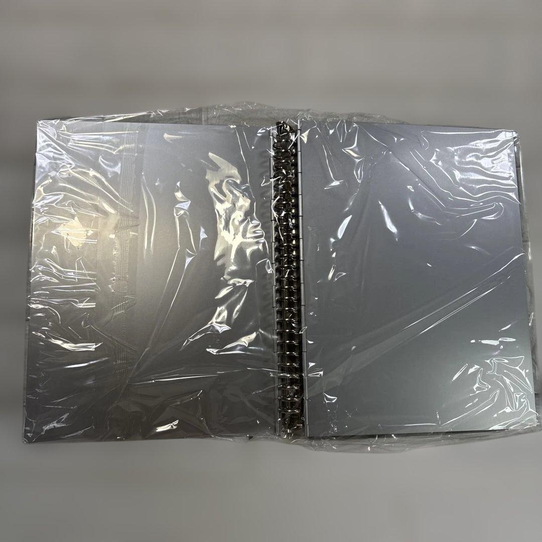 廃盤新品未使用！無印良品 アルミ バインダー B5・26穴 希少品