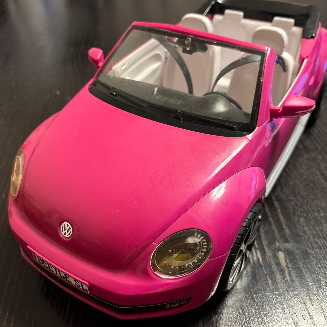 激レア　Volkswagen Beetle ピンク ミニカー