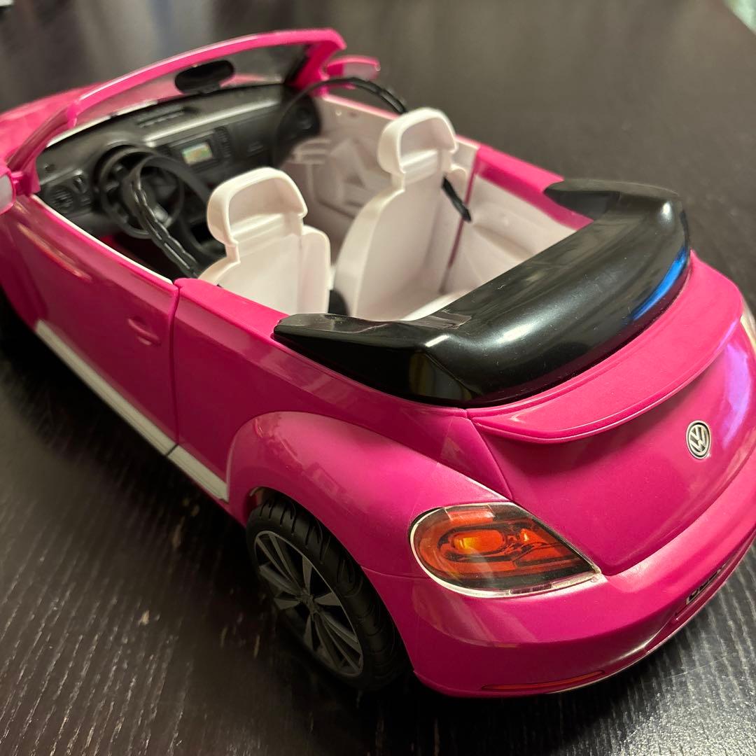 激レア　Volkswagen Beetle ピンク ミニカー