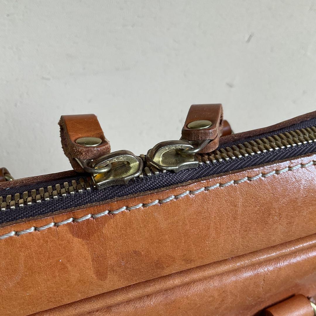 HERZ ヘルツ 2way ビジネスバッグ レザーバッグ ショルダー欠品