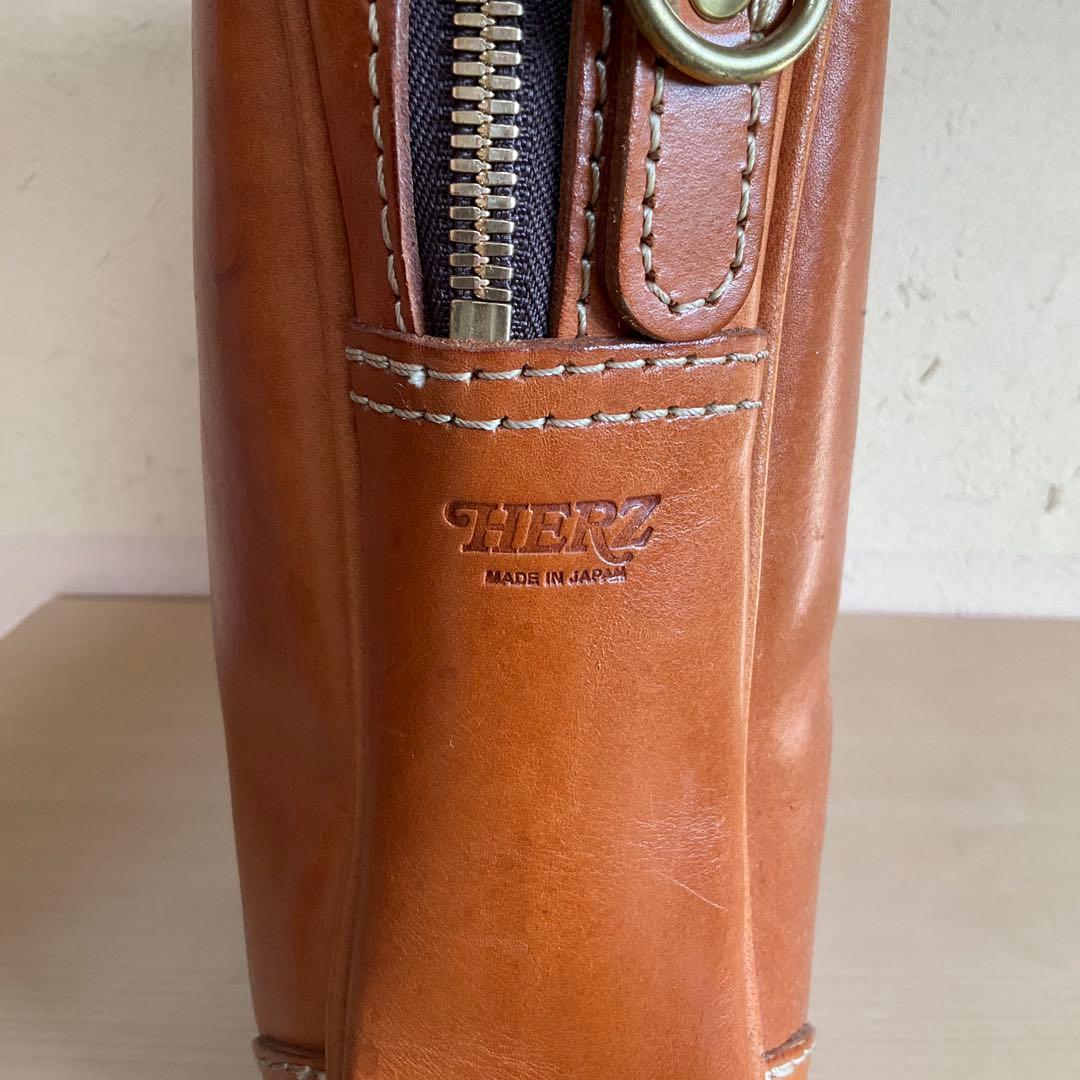 HERZ ヘルツ 2way ビジネスバッグ レザーバッグ ショルダー欠品