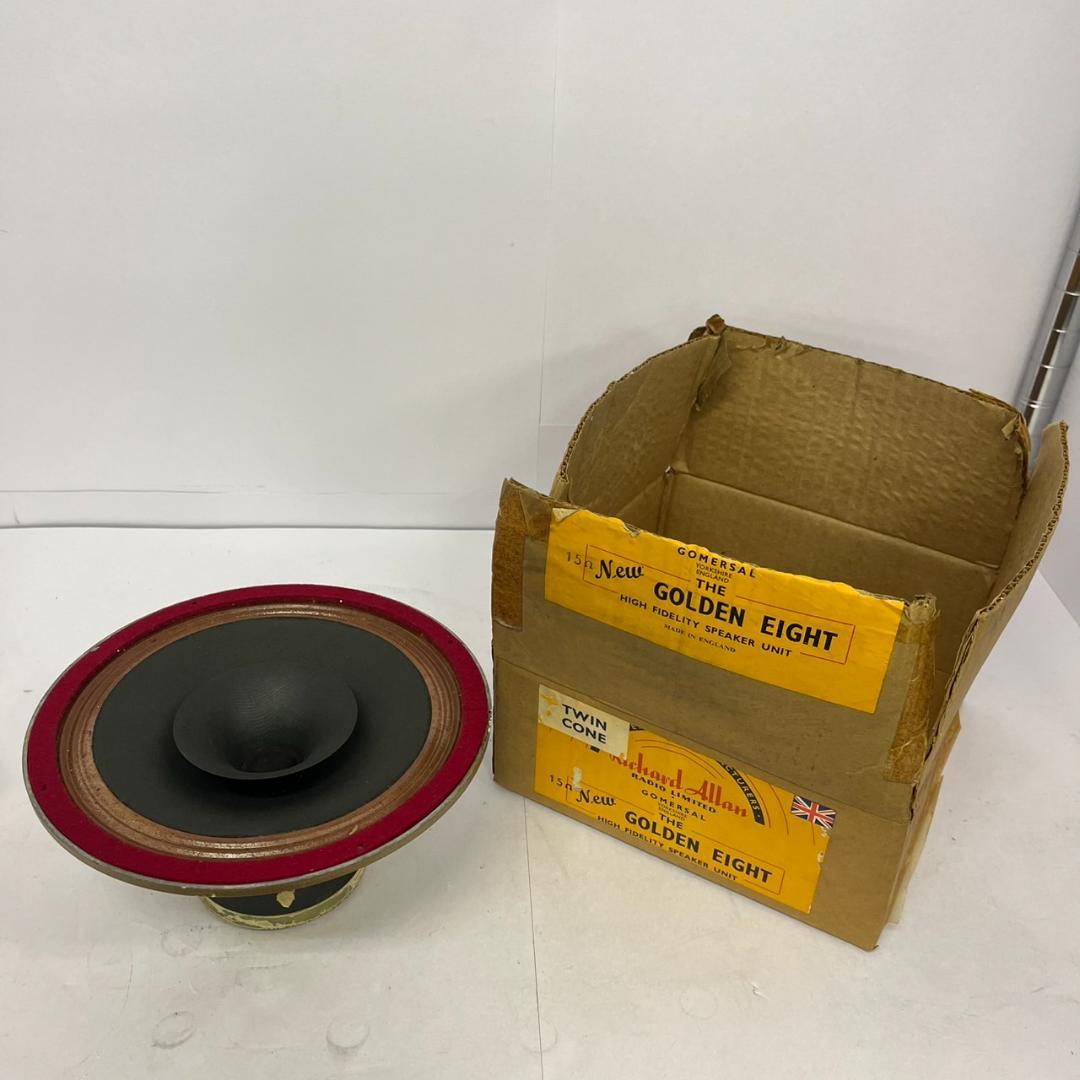 チ*ン様 【ジャンク】リチャードアレン ゴールデンエイト 8インチフルレンジ ス