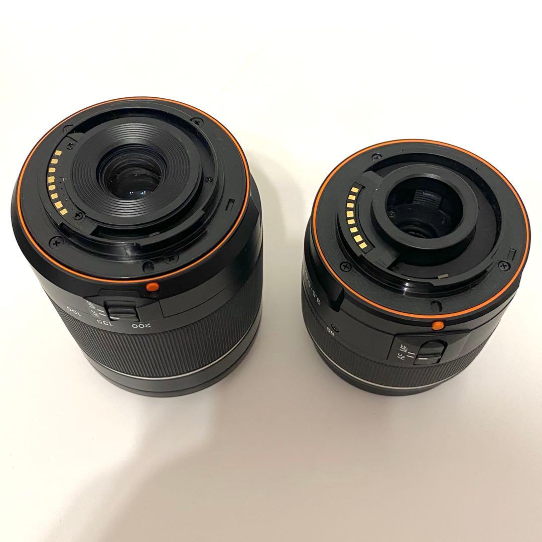 【極上品】SONY Wズームレンズセット SAL1855＋SAL55200-2