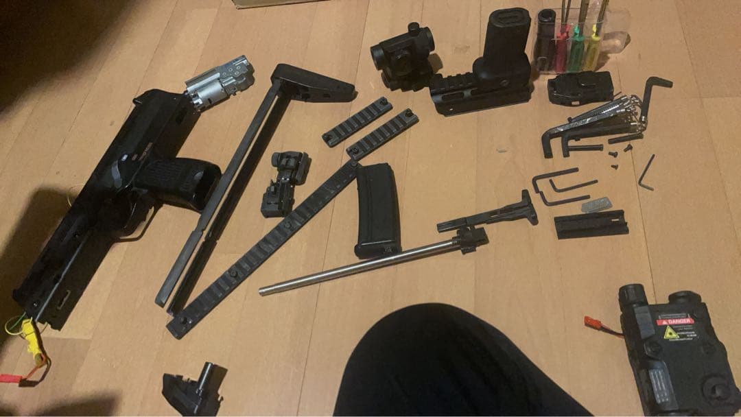 東京マルイMP7A1カスタム　ジャンク